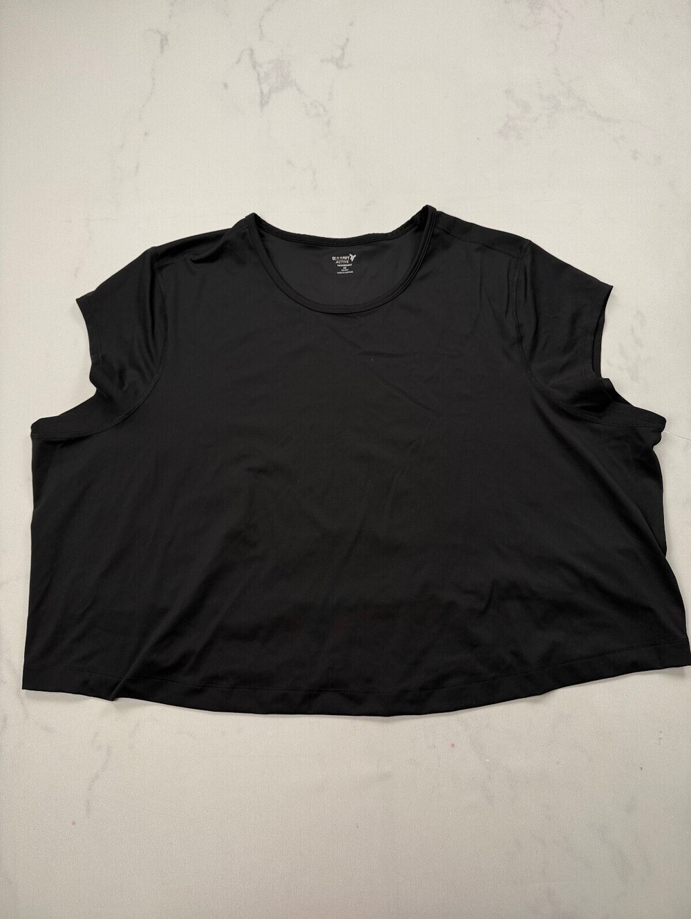 Old Navy Powersoft T Shirt Black Current Statement Piece - Womens 4X